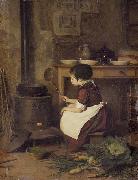 Pierre Edouard Frere The Little Cook oil painting artist